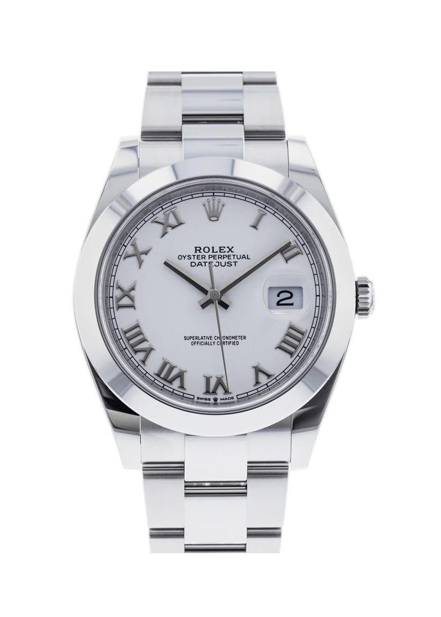 Rolex Datejust 41 White Roman 126300